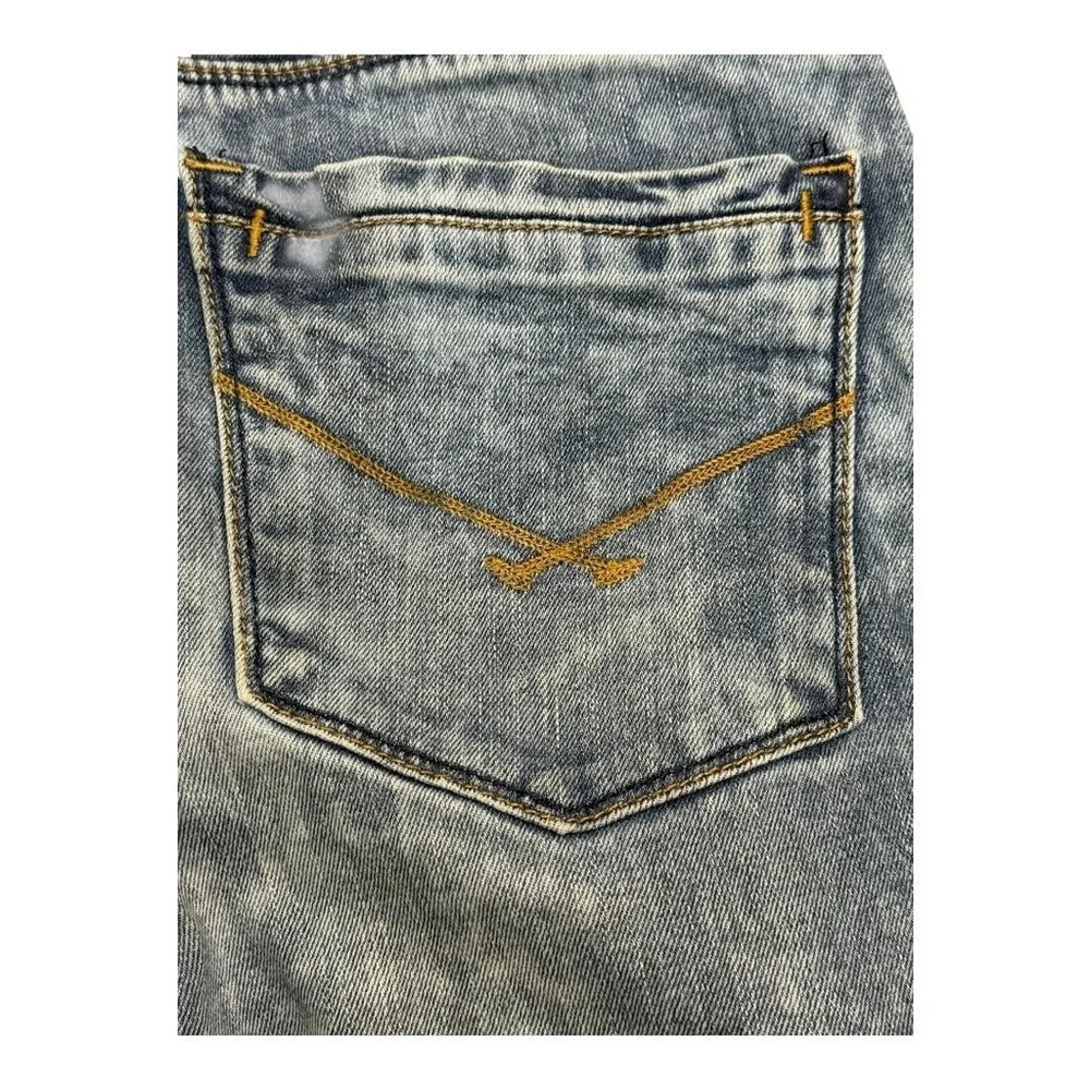 US Polo Assn Jeans Mens 30x34 Blue Delta Slim Tapered Denim Embroidered Logo - Picture 10 of 12